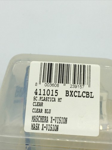 Gebrauchte Mares X-Vision 411015 Tauchmaske - transparent / blau GUT IM ETUI - Bild 4 von 4