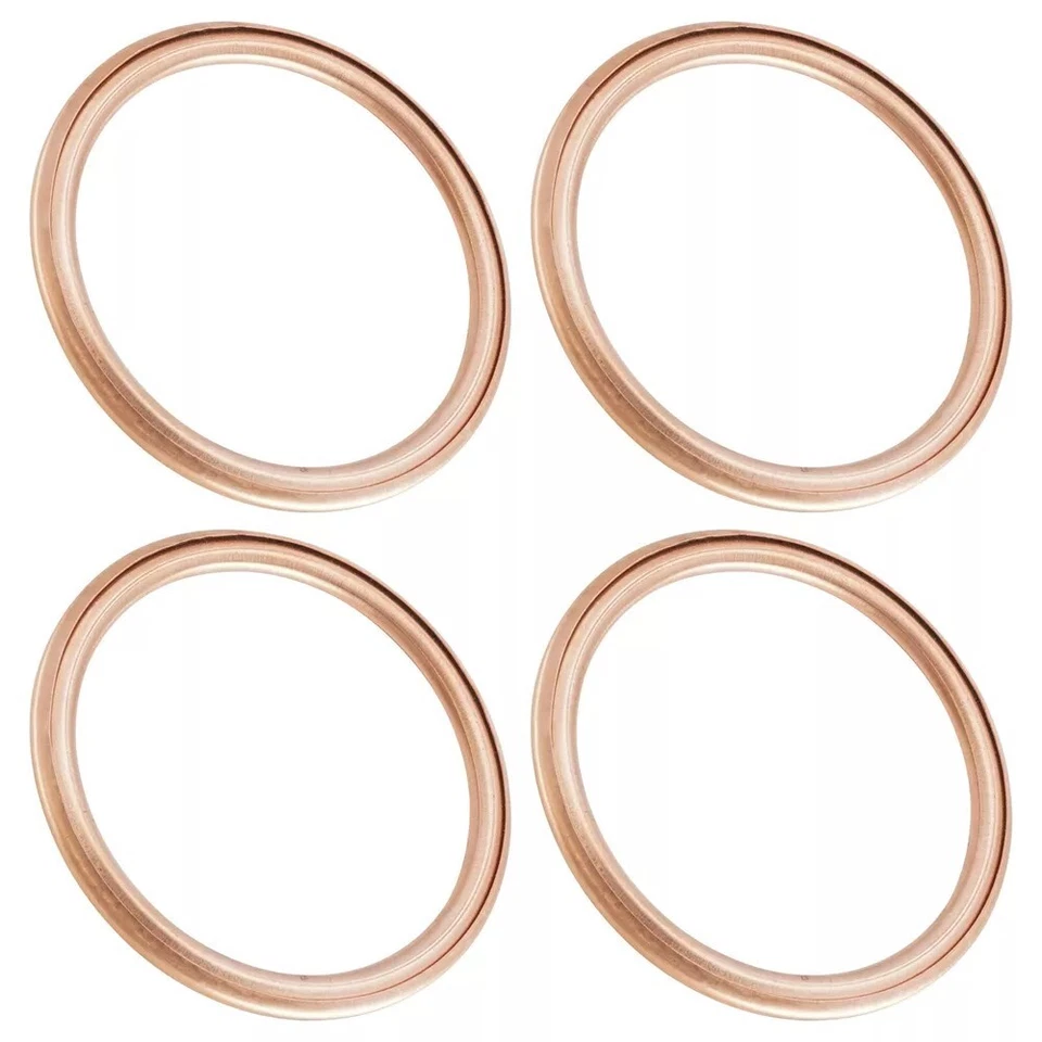 Junta de tubo de escape para Kawasaki ZX-6R Ninja ZX600 ZX636 1998-2018 / 11060-1203 Foto 3 de 4