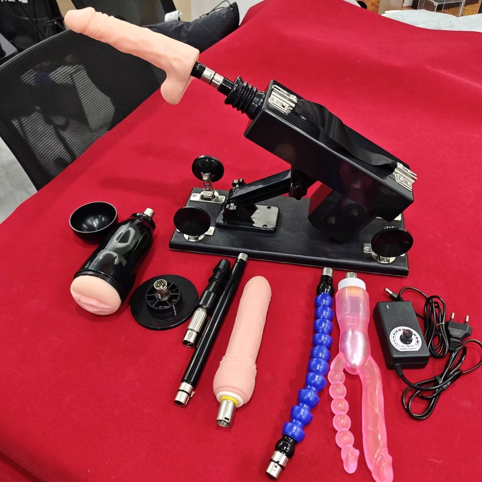 Sex Maschine Aufsätze Dildo Stange Fickmaschine Sexspielzeug Vibrator Anal Liebe