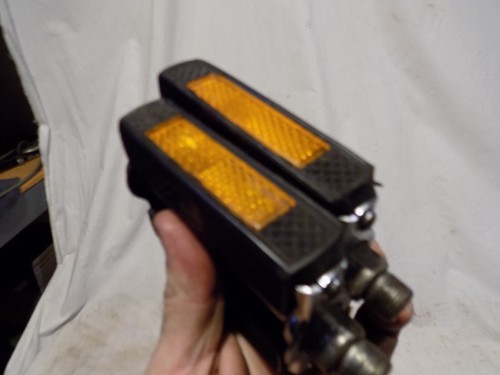 VINTAGE RALEIGH CHOPPER BIKE PEDALS SPORTS 9/16 TRIUMPH BSA RUDGE MK1 SUPERBE UK - Picture 5 of 10