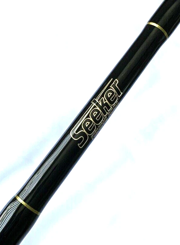 Seeker RR100-6 1/2’C Rail Boss 80-130Lb Trolling 6.5Ft Fishing Rod made in USA - Image 2 of 4