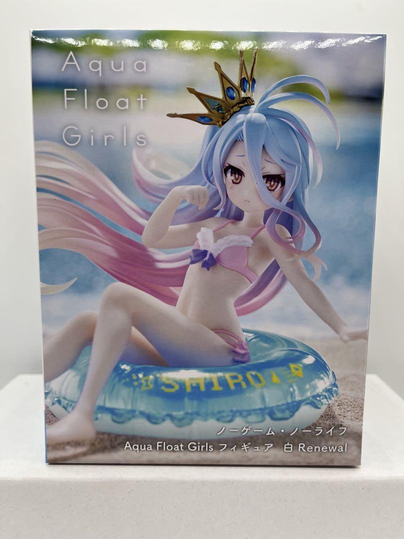 No Game No Life Aqua Float Girls Shiro Renewal Japan Anime | eBay