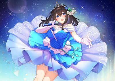 Anime Girls Go 1 Artwork THE IDOLM STER Sagisawa  Gaming Mat Desk 44535