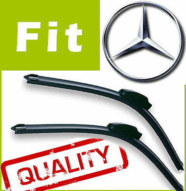 Escobillas Limpiaparabrisas Para Mercedes Benz C-class 2004-2007 - Fáciles De Instalar, Mayor Seguridad