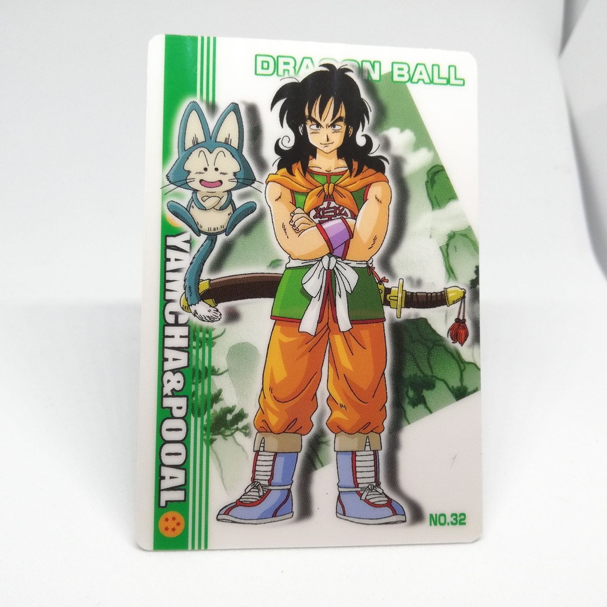 No.32 Yamcha & Puar Doragon Ball Z CARD BANDAI SHUEISHA MADE IN