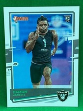 Damon Arnette 2020 Donruss ROOKIE Raiders Card