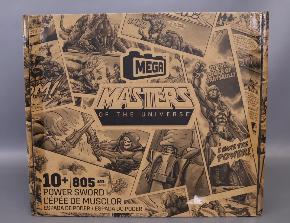 MEGA Masters of The Universe Building Toys Set, Power Sword with 805 Pieces - Image 4 of 4