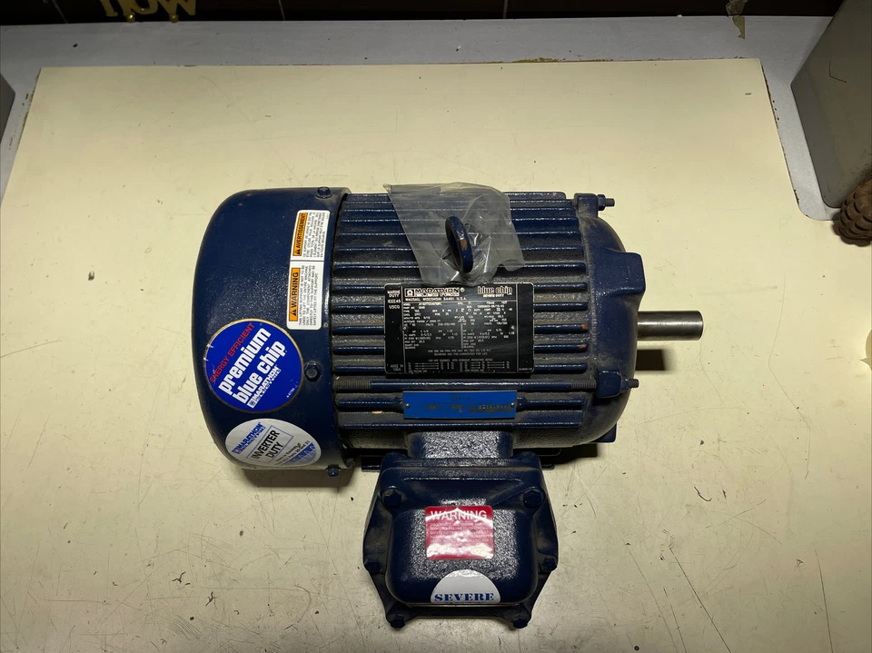 *New* Marathon JK182TTGS40768FL Blue Chip / Severe Duty 1-1/2HP 208/460V 1175RPM - Image 2 of 4