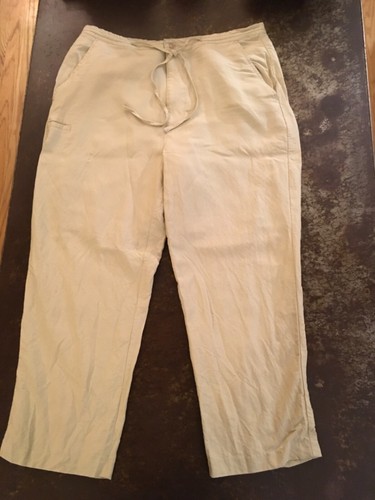 Linea Uomo linen pants 40x30 | eBay