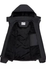 CAMEL CROWN Men's Winter Ski Snowboarding Jacket Waterproof Coat XL Black