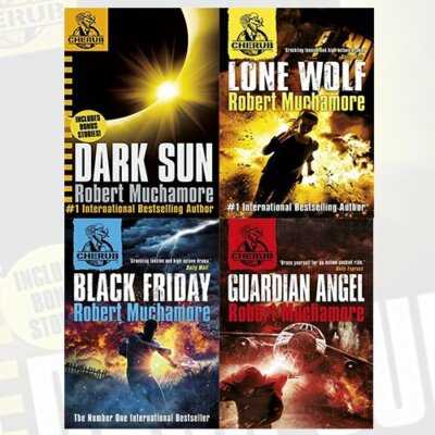 Robert Muchamore Cherub Series 4 Books Bundle Collection Dark Sun And robert-muchamore-cherub-series-4-books-bundle-collection-dark-sun-and