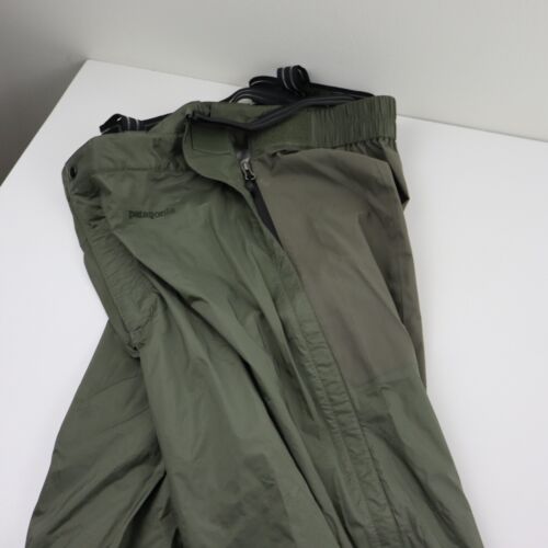 New Patagonia Mars Military Stretch Micro Burst Rain Pants Mens 34 Alpha Green - Picture 13 of 23