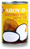 [ 400Ml ] AROY-D Kokosmilch Lite Kokosnussmilch Cocosmilch, Coconut Milk