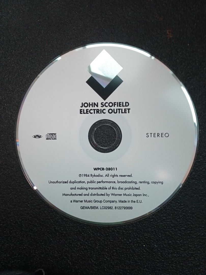 JOHN SCOFIELD, ELECTRIC OUTLET JAZZ CD. eBay