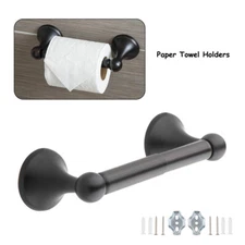 ‎Oil Rubbed Bronze Toilet Roll Paper Holder Rack Bath Tissue Shelf ‎Screw-In