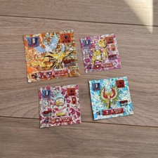 CoroCoro Comic Pok mon Saikyou Seal Retsuden 4-piece set