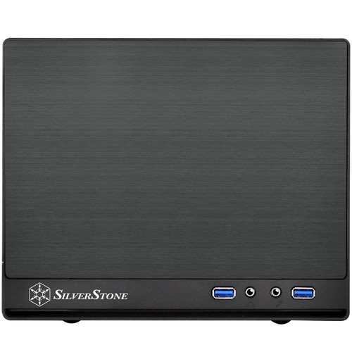 SilverStone SST-SG13B-Q - Sugo Mini-ITX compacto cubo carcasa frontal de plástico... - Imagen 3 de 9