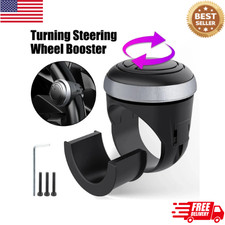 Steering Wheel Knob Spinner Suicide Grip Tool-free Metal Bearing Red Universal