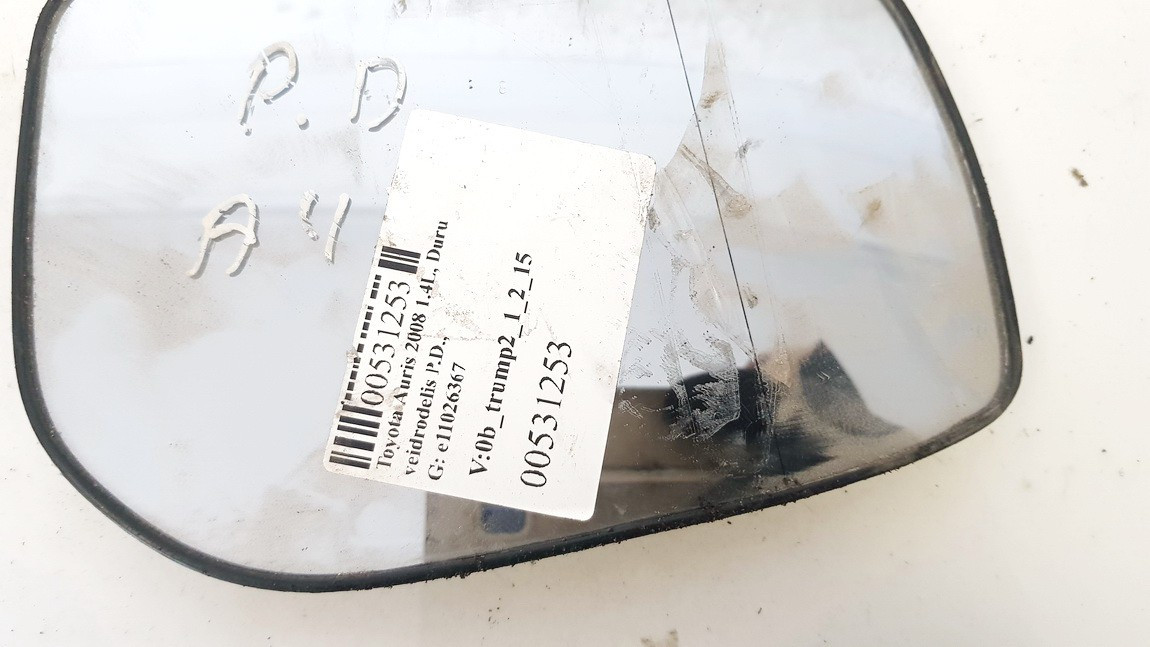 e11026367 Spiegelglas Elektrochrom Vorne Rechts e1102-6367 Toyota