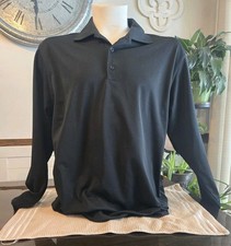 Nike Golf Fit Dry Long Sleeve, Size Large Black