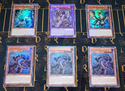 Yugioh Donnerdrache Koloss dunkler Brüllfalke SOFU Secret Ultra Rare 1. Auflage P