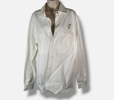 Sky High Farm Workwear x Alastair McKimm Women's White Feed The People Coat, M