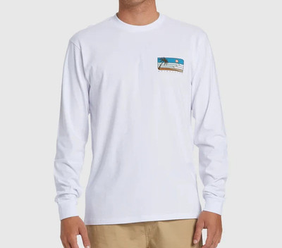 QUIKSILVER LINE UP Men's Long Sleeve T-Shirt - WBB0 - Size XL - NWT