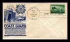 DR JIM STAMPS US COVER WWII COAST GUARD FDC SCOTT 936 ANDERSON CACHET