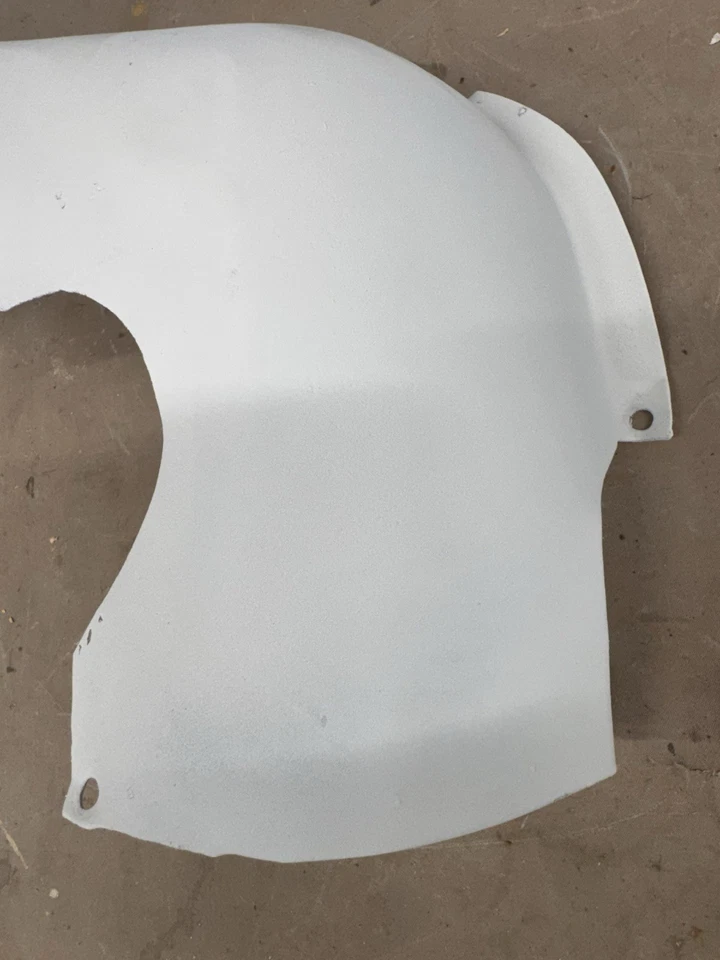 Parachoques trasero Chevy Impala BelAir 1960 cenefa inferior relleno protector contra salpicaduras Biscayne Foto 2 de 4