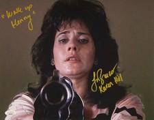 Lorraine Bracco Signed 11x14 "Wake up Henry" both focused JSA