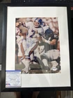 JOHN ELWAY FRAMED AUTOGRAPHED PHOTO PSA CERTIFIED BRONCOS /HALL OF FAME