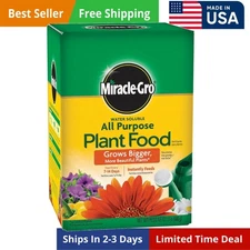 Miracle-Gro Water Soluble All Purpose Plant Food Fertilizer for Indoor or Out...