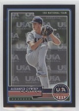 2023 USA Baseball Stars & Stripes Team Logo Prizm 14/50 Alexander Clemmey 00gy