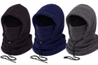 Fleece Snood with Elasticated Neck Thermal All in One, Toggle Pull String