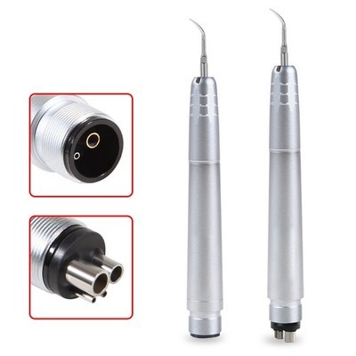Dental Ultrasonic Air Perio Scaler Handpiece Hygienist 2 / 4Holes 3 Tips scaling