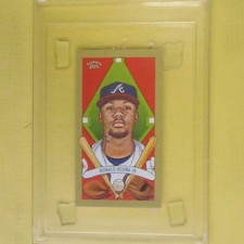 RONALD ACUNA Jr. 2023 Topps T206 Low Series T205 Gold Border   Atlanta Braves