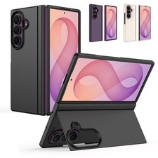 For Samsung Galaxy Z Fold 8/8 Ultra Protective Case, Raised Edges  Hidden Stand