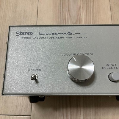 Luxman 12AU7ハイブリッド真空管アンプ　LXV-OT7 LUXMAN LXV-OT7 mk1 Hybrid Vacuum Tube Solid State Integrated
