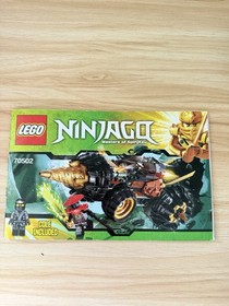 LEGO 70502 NINJAGO Cole's Earth Driller Retired 100% Complete Mini figs Included