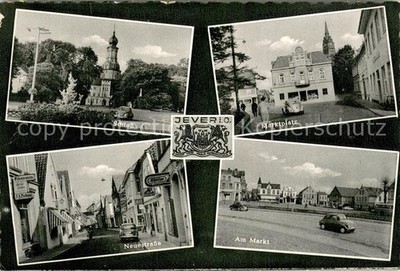 Jever Castle Market Square New Street At Market Coat of Arms