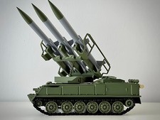 1:35 SA-6 Air Defense Missile Launcher Vehicle Assembled Model Military Decor