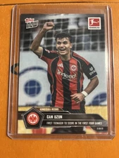 2025 Topps Now Bundesliga #29 Can Uzun  Eintracht Frankfurt  SSP #’d/408