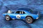 Vintage 1969 Hot Wheels Redline Blue Heavy Chevy Grey Interior Rare