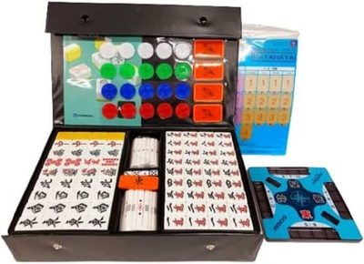 #ad TAIYO GIKEN Mahjong tiles AMOS Masters Adult Resin Japan TAIYO GIKEN Mahjong $155.45