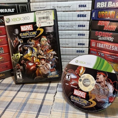Marvel vs. Capcom 3: Fate of Two Worlds (Microsoft Xbox 360, 2011) read 