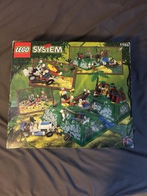 VINTAGE BOX! LEGO Adventurers: Jungle: Amazon Ancient Ruins (5986) Incomplete
