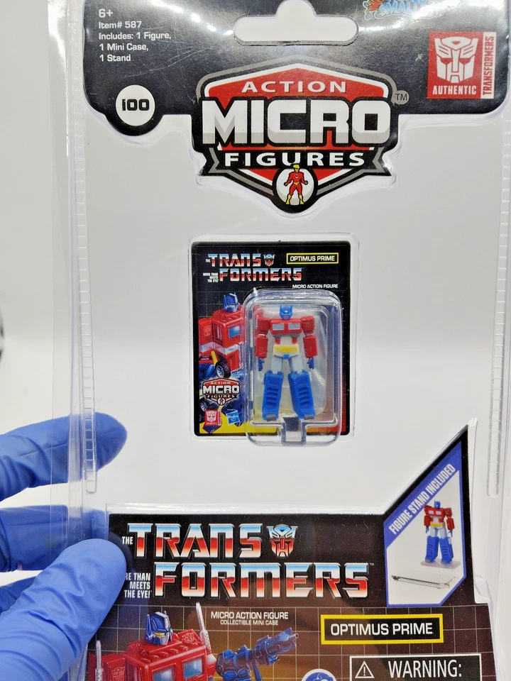 World’s Smallest Micro Figures – Transformers Series 1 (Set of 3) New Sealed - Image 3 of 4