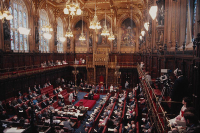806062 Unterhaus Kammer im Parlament London England UK A4 Foto Pri