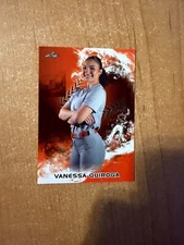 2024 Leaf Lone Star Softball - Vanessa Quiroga - #19 Red Parallel