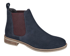 LADIES SUEDE ANKLE BOOTS TWIN GUSSET 
